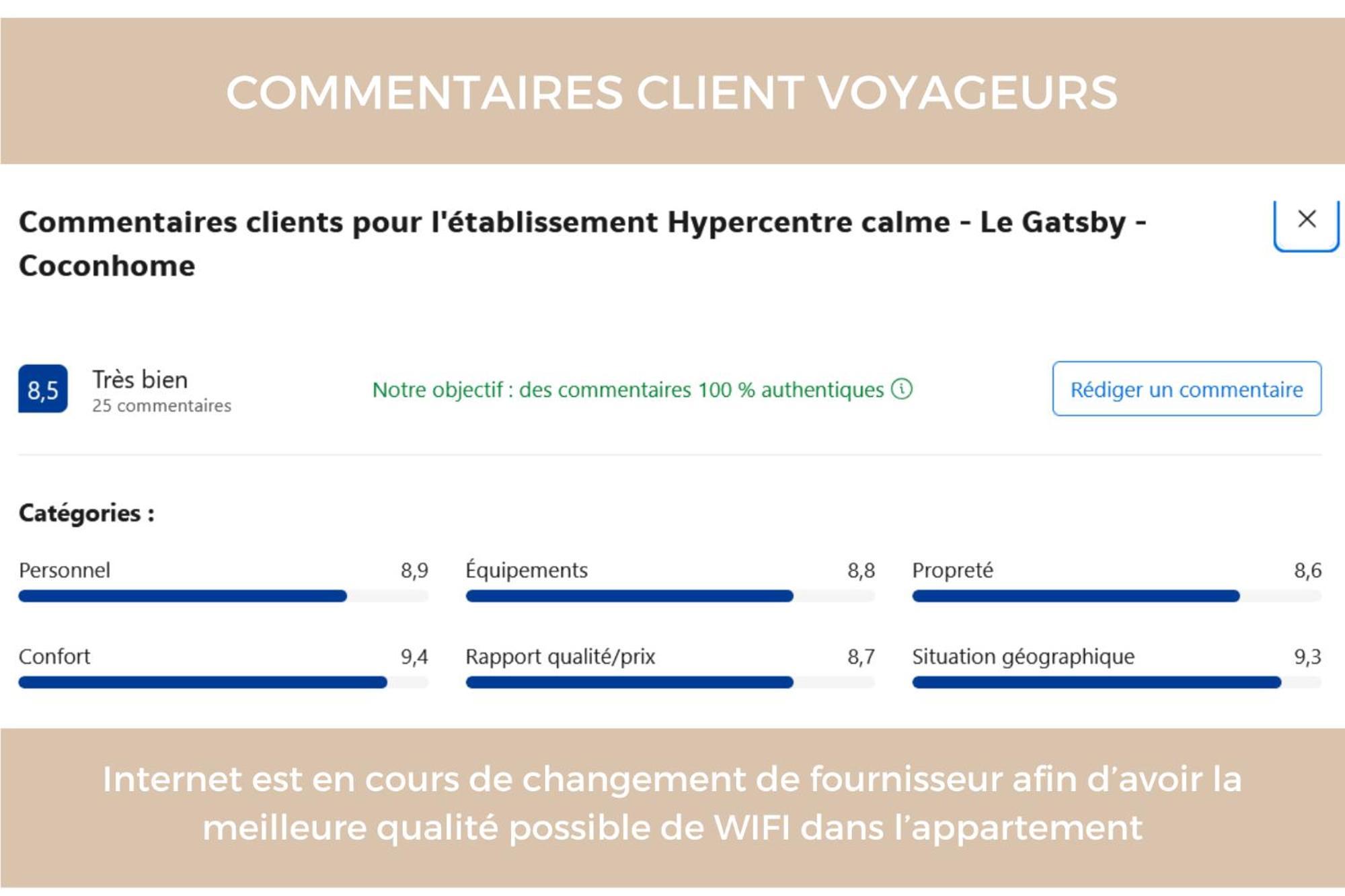 Hypercentre Calme - Le Gatsby - Coconhome Besançon Eksteriør bilde
